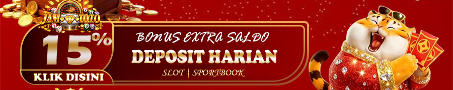 BONUS DEPOSIT HARIAN 15%